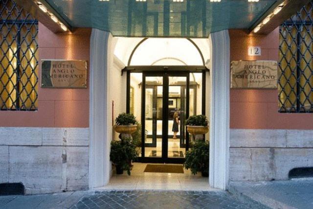 Hotel Anglo Americano Rom Eksteriør billede