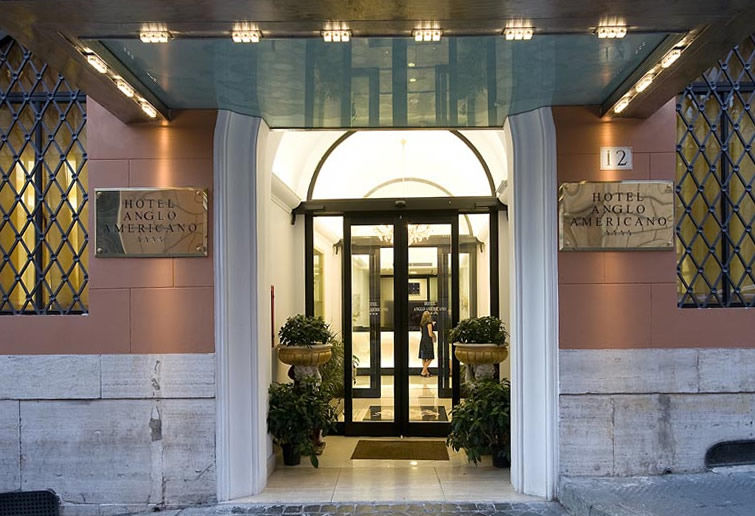 Hotel Anglo Americano Rom Eksteriør billede